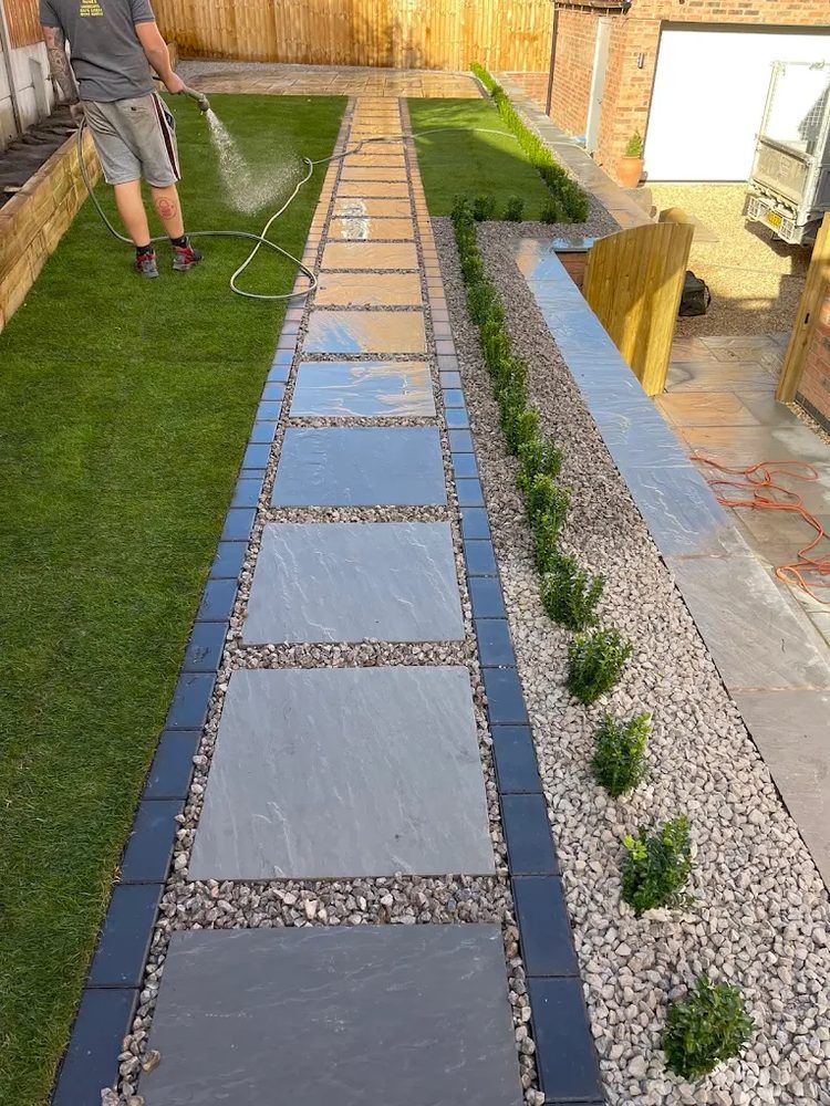 Paving stepping stones