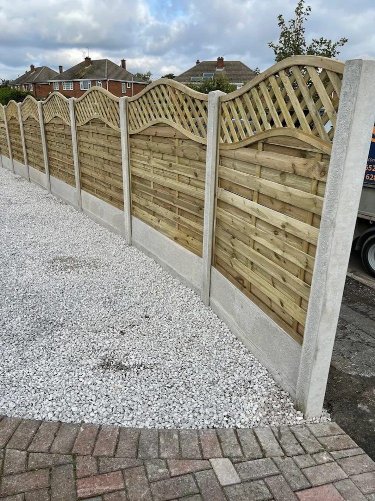 Front garden fence